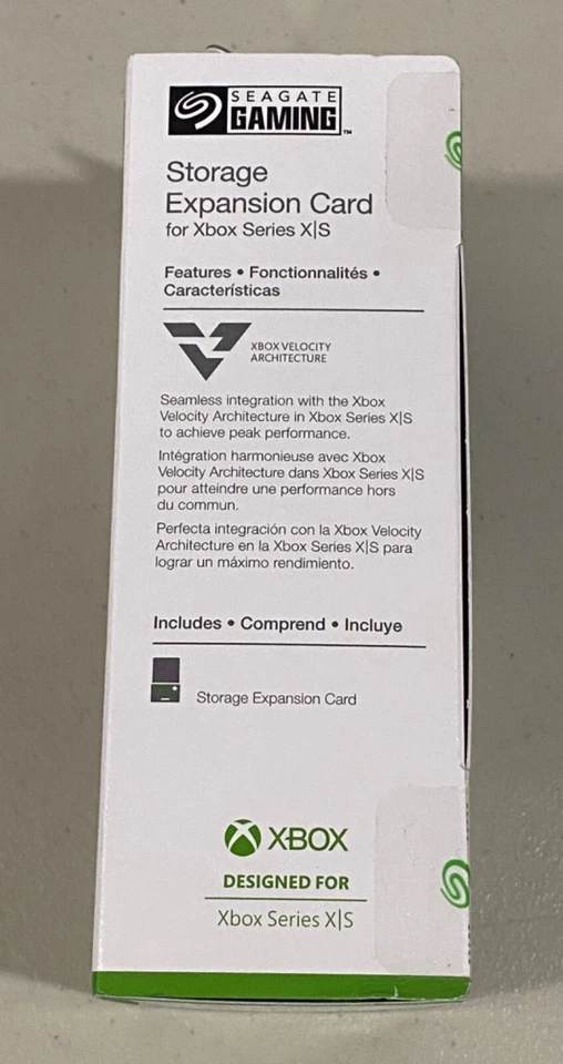 Seagate 1TB Storage Expansion Card for Xbox Series X|S Official Microsoft SSD - Image 3 of 3