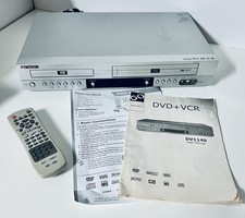 GO VIDEO DV 1140, DVD player/VCR Combo with Remote, TESTED - WORKING