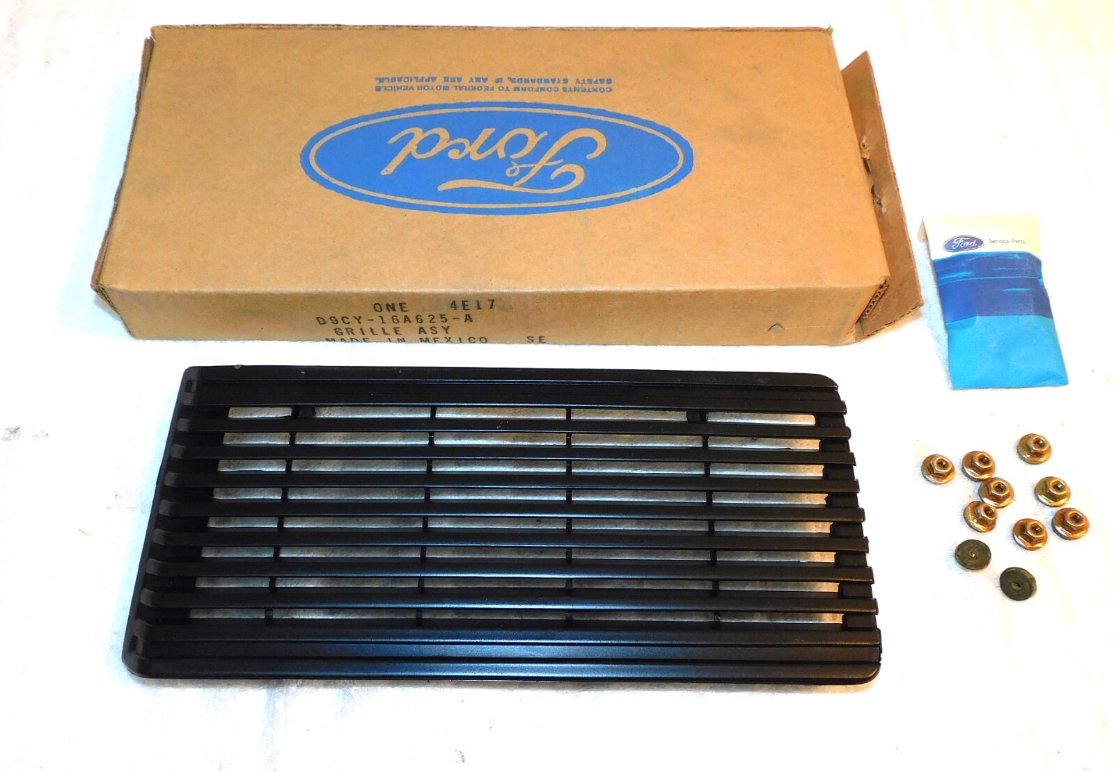1979-1986 Mercury Capri GS RS ASC McLaren NOS FRONT HOOD LH AIR SCOOP GRILLE