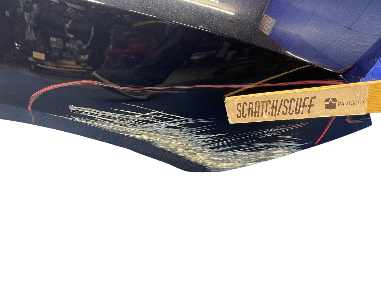 2011-2015 AUDI R8 SPYDER REAR LEFT QUARTER PANEL (L8PA) *HEAVY SCUFFS*