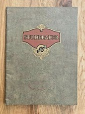 Rare - Studebaker Catalog - Portuguese Edition - 1924 - 32 Pages - Original