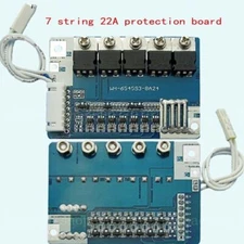 Protection Board for 7 Packs 25.9V BMS Li-ion Lithium 18650 charger O/P Max 22A