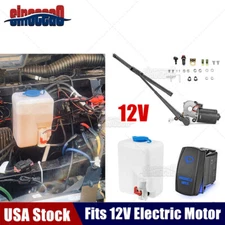 For Honda Pioneer 500/700/1000 12V Electric Wiper Motor Kit Wiper Rocker Switch