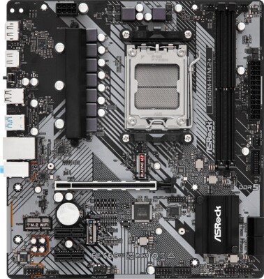 ASRock B650M-H/M.2+ AM5 DDR5 Mainboard (90-MXBMS0-A0UAYZ)