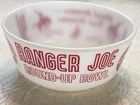 Vintage HAZEL ATLAS CHILD’S RANGER JOE BOWL White Milk Glass w/Red Graphics EUC