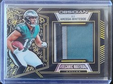 2019 Panini Obsidian Volcanic Material J.J. Arcega-Whiteside RC #ed 9/10 #VM-25