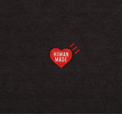 HUMAN MADE HEART BADGE T-SHIRT BLACK HUMAN MADE Heart Badge T-Shirt HM27CS042 Black M size Old
