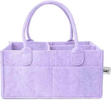 - Baby Diaper Caddy Organizer, Orchid Mist, Baby Caddy Organizer with Handle, Co