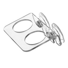 Acrylic Suction Cup Gecko Feeder Ledge Small for Lizards and Reptiles