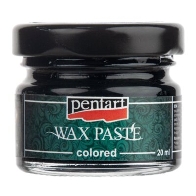 PENTART - Wax Wachspaste Paste Colored schwarz 20 ml