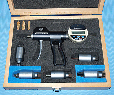 BOWERS FOWLER SUPER-BORE DIGITAL BORE GAGE SET .080'' to .236'' TESTED SUPERBORE