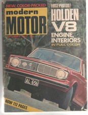 Modern Motor 1967 Sep Holden HK NSU RO80 Volvo 444 144s P1800s Triumph GT6 Peuge