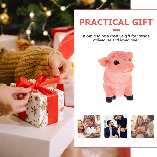 Display Stand Lovely Cartoon Resin Glasses Display Stand Desktop Pig Ornament - 第 2/12 張圖片