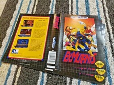 BOX ART ONLY Ex-Mutants Ex Mutants Original Sega Genesis Case Sleeve