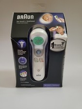 New Braun No Touch Forehead Thermometer Color Coded Temp NTF 3000 Guide Sealed