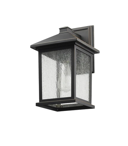 Z-Lite Portland 1 Light Outdoor Wall Light, Oil Rubbed Bronze - Picture 7 of 8