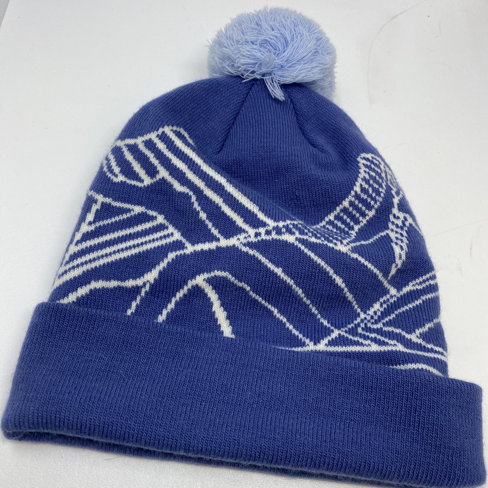 Columbia Knit Logo Design Pom Pom Winter Camping Bean… Gem