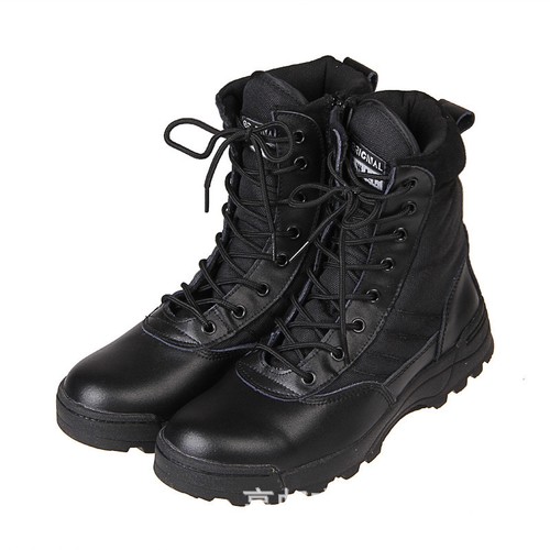 Men Military Tactical Ankle Boots 