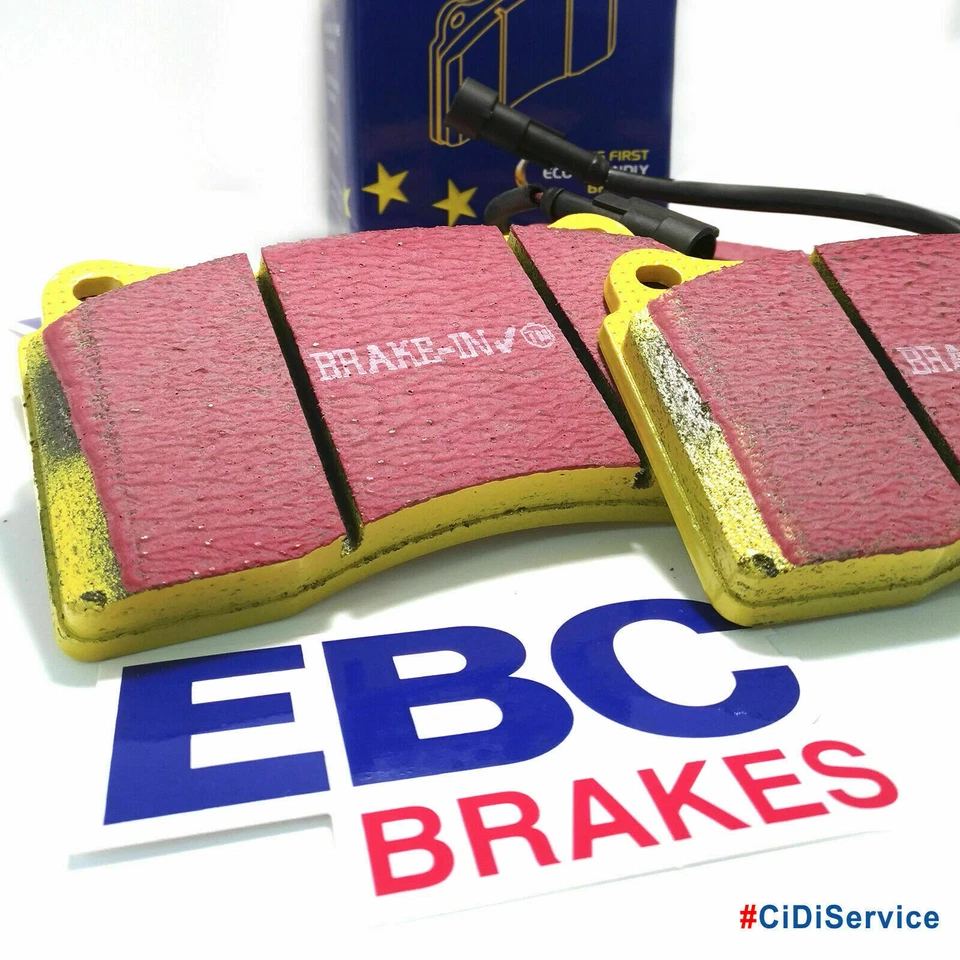 Pastiglie Freno Anteriori EBC Yellowstuff Alfa Romeo Giulia 2.0 TB Imp. 330mm - Immagine 2 di 4