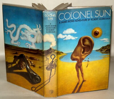 Colonel Sun 1968 1st Edition Jonathan Cape James Bond Robert Markham DJ