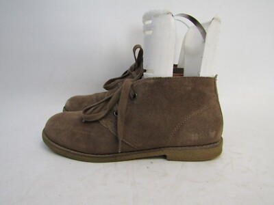 Lucky Brand Womens Size 8 B Brown Suede Laces Ankle Fashion Boots Bootie