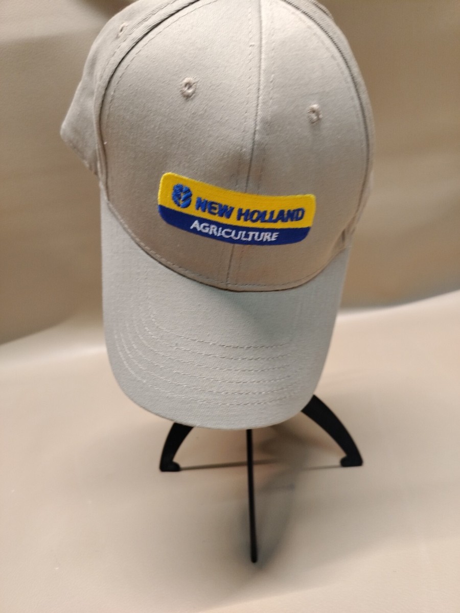 New Holland Agriculture Beige Adjustable Hat/Cap ~ New 