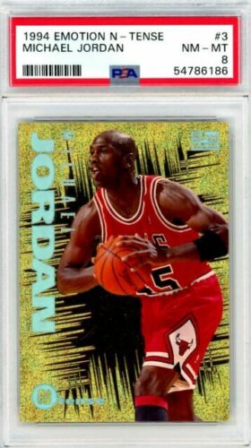 SkyBox Emotion N Tense MICHAEL JORDAN #3 PSA 9 Mint!   eBay