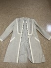 PHOEBE PHILO SPRING 2005 LINEN ORNATE STUDDED COAT JACKET NWOTGS SZ F40 — photo 3