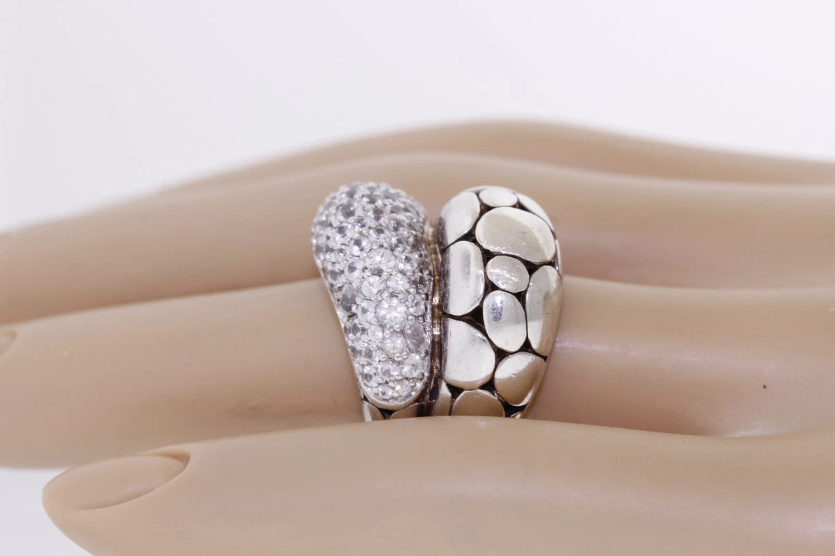 Ebay white sapphire clearance rings