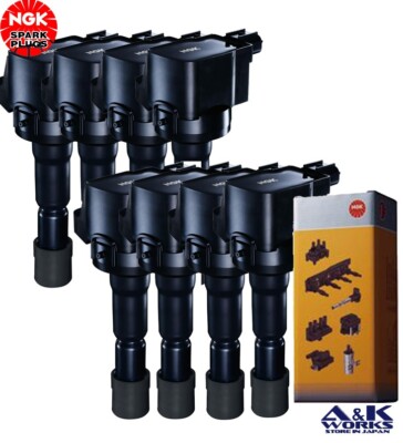 [8er Set] Niterra NGK U5166 Zündspulen 48542 LEXUS GS-F IS-F 2UR-GSE
