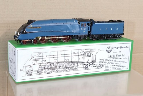 PRO-SCALE KIT GEBAUT MESSING LNER 4-6-2 KLASSE A4 LOCO 4489 DOMINION von KANADA ol | Zustand: Used