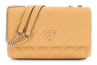 Guess Eco Carly Convertible Xbody Flap Bag Schultertasche UmhäNgetasche Beige