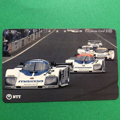 MAZDA 767 767B MAZDASPEED Gruppe C Auto Telefonkarte Japan Teleca