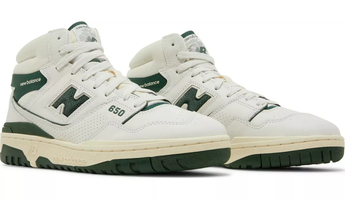 New Balance 650R x Aime Leon Dore / White/Green / BB650RL1 / US 9 / *RARE BNIB