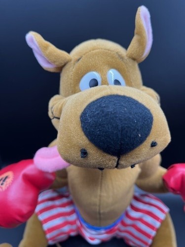 Scooby Doo Rocky Apollo Creed Boxer Glove Plush Stuffed Animal Toy 12" Retired - Picture 5 of 12