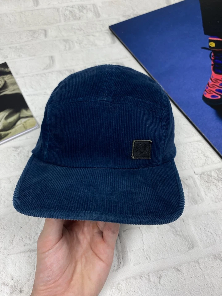 Gorra vintage Fred Perry pana azul Y2K Foto 2 de 4