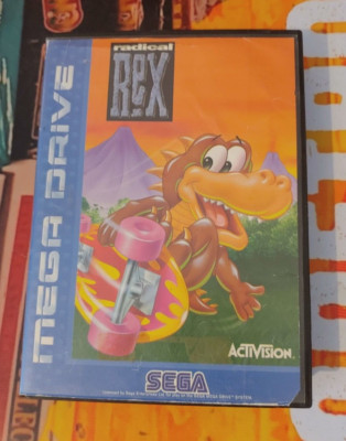 Radical Rex (1990) Sega Mega Drive (Modul, Box) classic 16-bit game