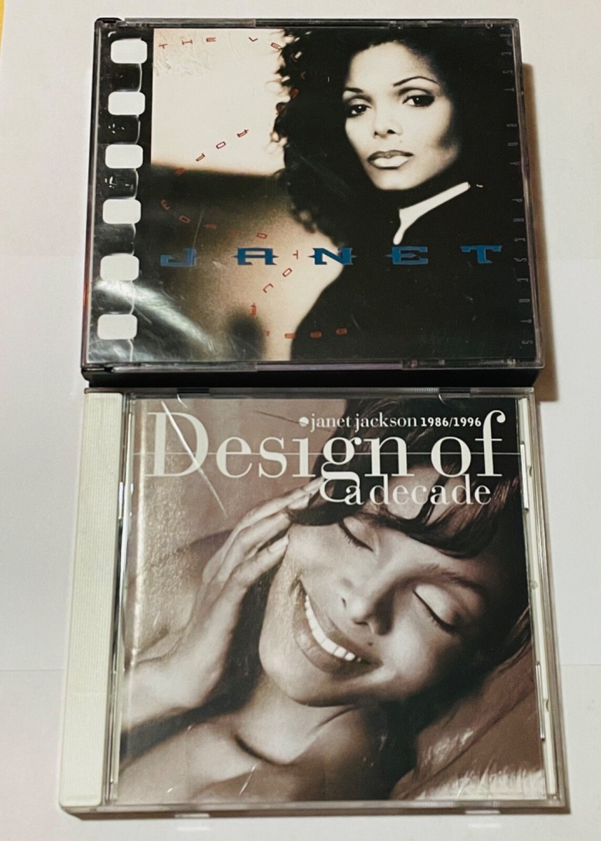 JANET JACKSON Design Of A Decade 1986/1996 CD +BONUS Velvet Rope