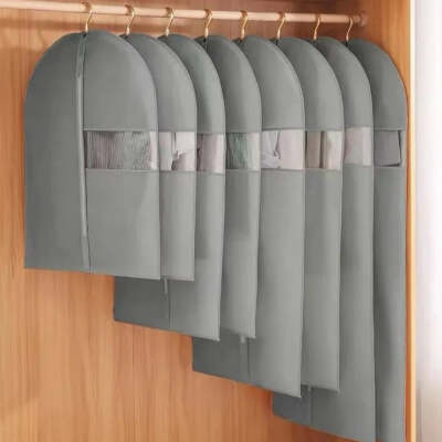 Kleidung Kleidungsstück Staubdicht Garderobe Abdeckung Mantel Kleid Schutz Tasche Klar 5er Pack