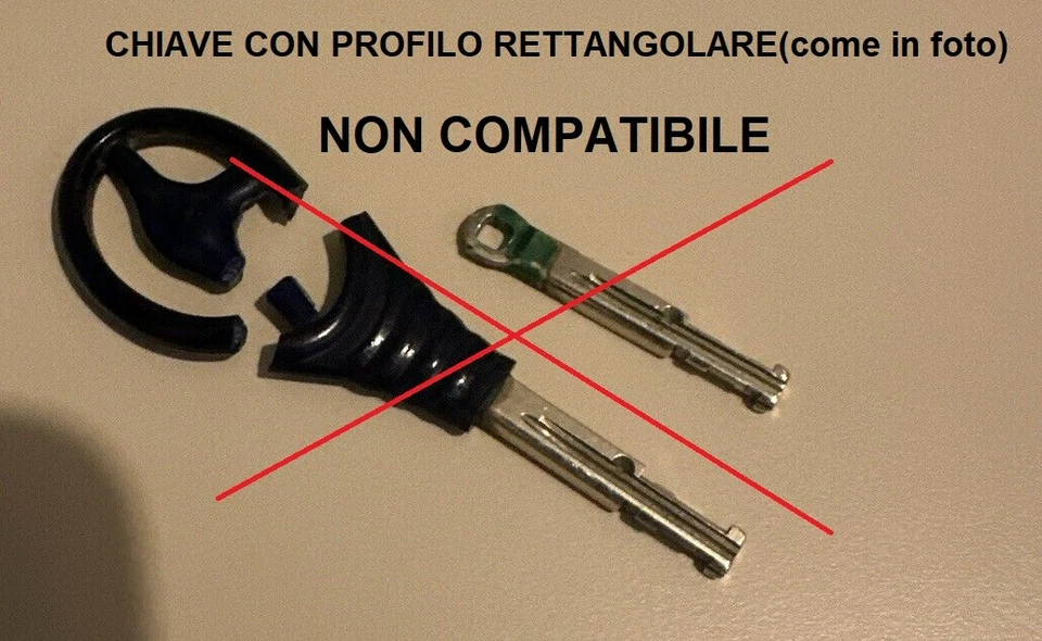 TESTA DI RICAMBIO IMPUGNATURA PER CHIAVE BLOCK SHAFT COLORI VARI BLOCKSHAFT v2 - Immagine 3 di 4