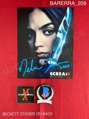 Melissa Barrera autographed signed 8x10 photo Scream Sam Beckett COA - Bild 1 von 4