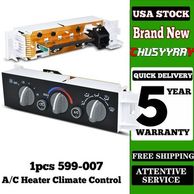 1× A/C Heater Climate Control Module For 1996-2000 Chevy K2500 Truck 599-007