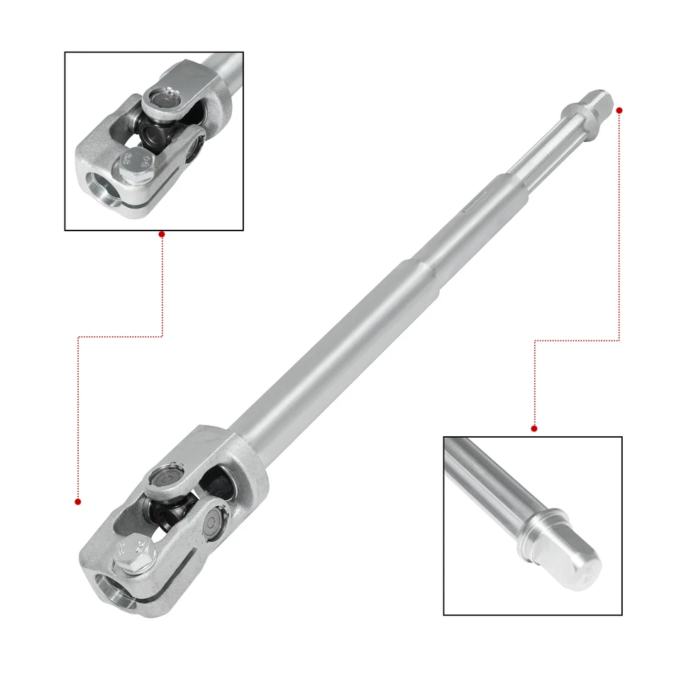 Intermediate Steering Shaft For Lincoln Town Car Ford Crown Victoria Mercury Foto 2 de 4