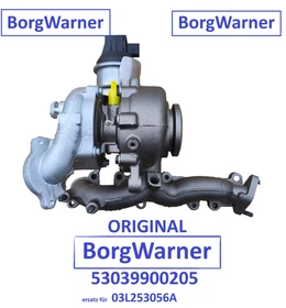 ORIGINAL BORGWARNER TURBOLADER  AUDI SKODA VW 2.0 TDI CBAA CBAB CBDB CBDA CBDC