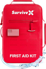 Ultimate Waterproof First Aid Kit for Car, Home, Travel  Outdoors
