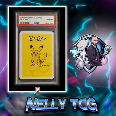 2019 Pokemon Japanese Old Maid (Series 1) - Pikachu PSA 10 GEM