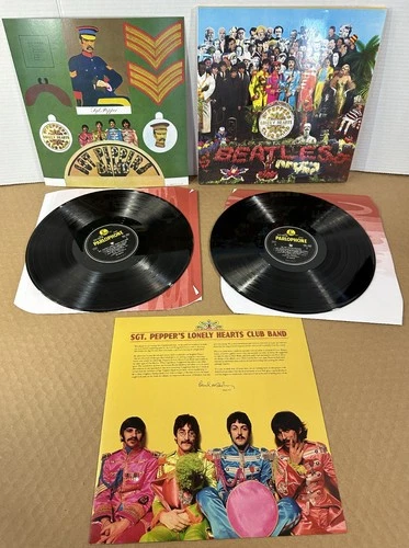Beatles 2017 Sgt Peppers 2 LP Vinyl Record Deluxe Set 50th Anniversary Unplayed