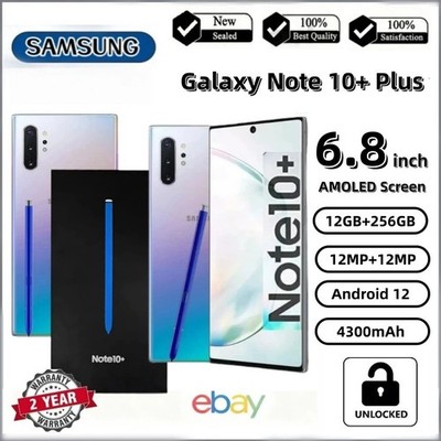 NEW SAMSUNG GALAXY NOTE 10+ PLUS SM-N975U 256GB UNLOCKED (GSM+CDMA) ALL CARRIERS