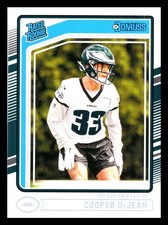 2024 Panini Donruss Cooper DeJean #305 Base Rated Rookie RC Philadelphia Eagles