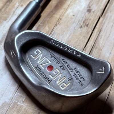 Ping Zing  4 iron karston, red dot, Steel Shaft, Ping Grips